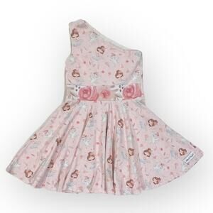 Alessandra Moonpixie One Shoulder Fit and Flare Swan Lake Dress size 4